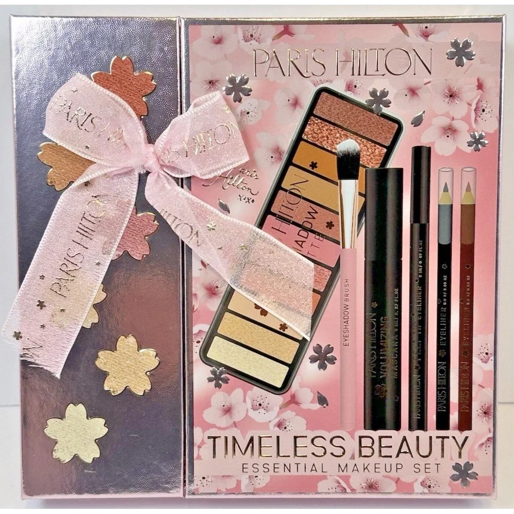 Paris Hilton Timeless Beauty Essential Makeup‎ Set Eyeshadow Palette Mascara